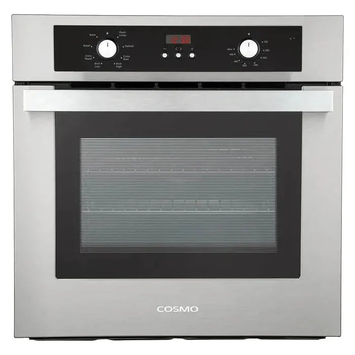 Cosmo 4 Piece, 30" Cooktop 24" Wall Oven 30" Microwave & French Door Refrigerator COS-4PKG-263