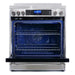 Cosmo Kitchen Appliance Packages Cosmo 4 Piece, 30" Range 30" Range Hood 24" Dishwasher & Refrigerator COS-4PKG-173