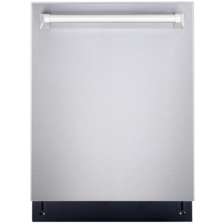 Cosmo 4-Piece, 36" Dual Fuel Range, 36" Range Hood, Dishwasher and Refrigerator COS-4PKG-077