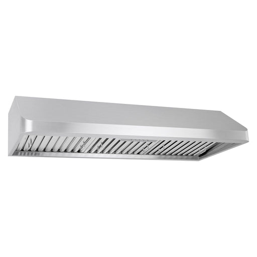 Cosmo Range Hood Cosmo 48"  Under Cabinet Range Hood with Push Button Controls, Permanent Filters, 3-Speed Fan and LED Lights in Stainless Steel COS-QB48