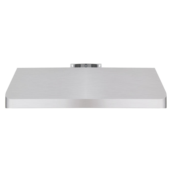 Cosmo Range Hood Cosmo 48"  Under Cabinet Range Hood with Push Button Controls, Permanent Filters, 3-Speed Fan and LED Lights in Stainless Steel COS-QB48
