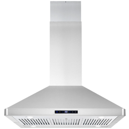 Cosmo Kitchen Appliance Packages Cosmo 5-Piece Kitchen, 36" Dual Fuel Range and 36" Island Range Hood COS-5PKG-066