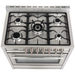 Cosmo Kitchen Appliance Packages Cosmo 5-Piece Kitchen, 36" Dual Fuel Range and 36" Under Cabinet Range Hood COS-5PKG-015