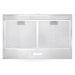 Cosmo 5MU30 30 in. Under Cabinet Range Hood with Ducted / Ductless Convertible Duct, Slim Kitchen Stove Vent with, 3 Speed Exhaust Fan, Reusable Filter and LED Lights in Stainless Steel COS-5MU30