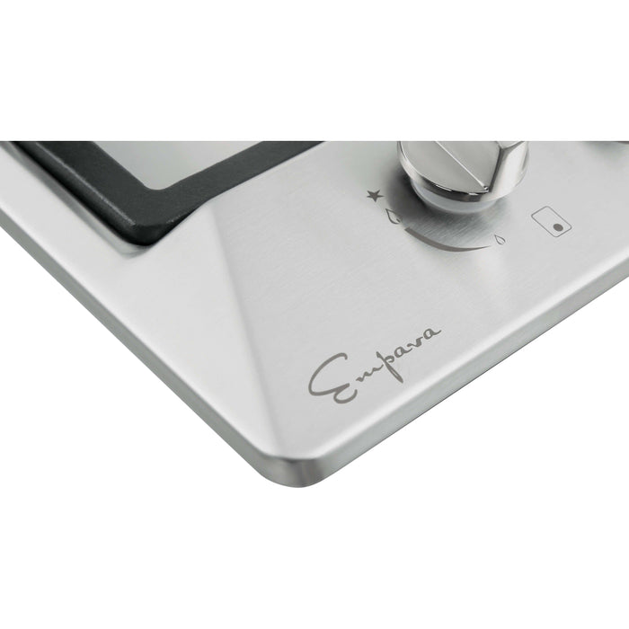 Empava Gas Cooktops Empava 12 inch Stainless Steel Gas Cooktop 12GC29