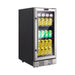 Empava Beverage Coolers Empava 15 Inch 3 Cu. Ft. 84 Cans Wine Cooler Undercounter Mini Fridge BR01S