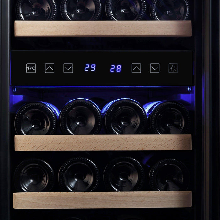 Empava 15 Inch Dual Zone Wine Cooler Wine Fridge WC02D