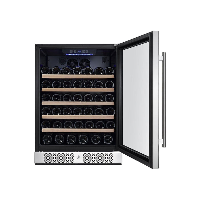 Empava 24 Inch 52 Bottles Wine Cooler Wine Fridge WC03S