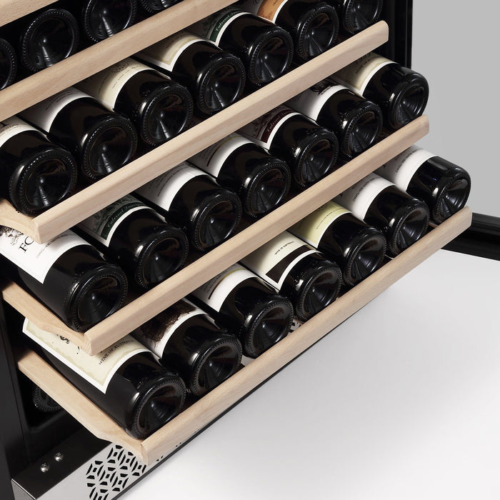 Empava Wine Coolers Empava 24 Inch 52 Bottles Wine Cooler Wine Fridge WC03S
