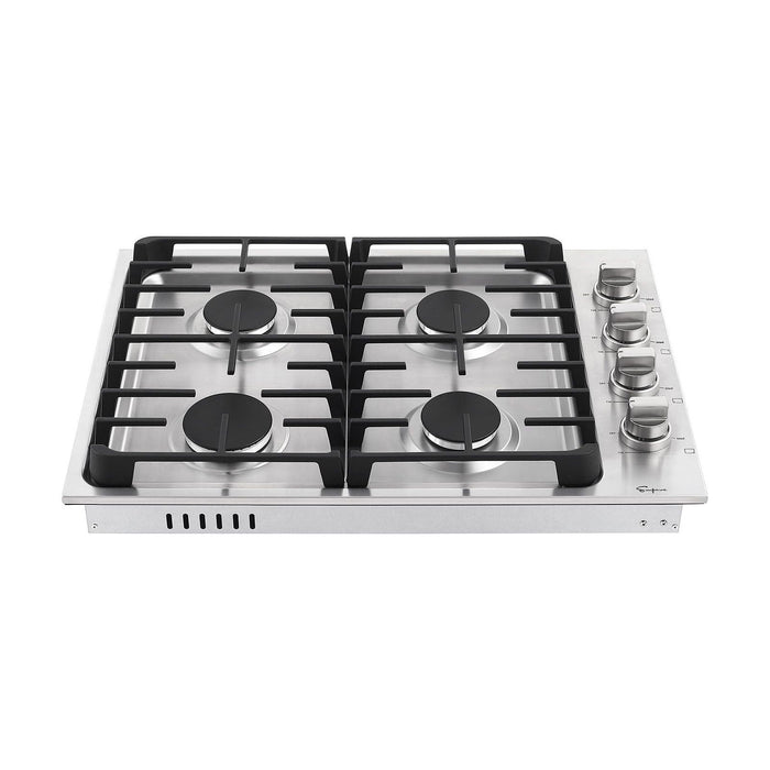 Empava Gas Cooktops Empava 30 in. Built-in Stainless Steel Gas Cooktop 30GC33