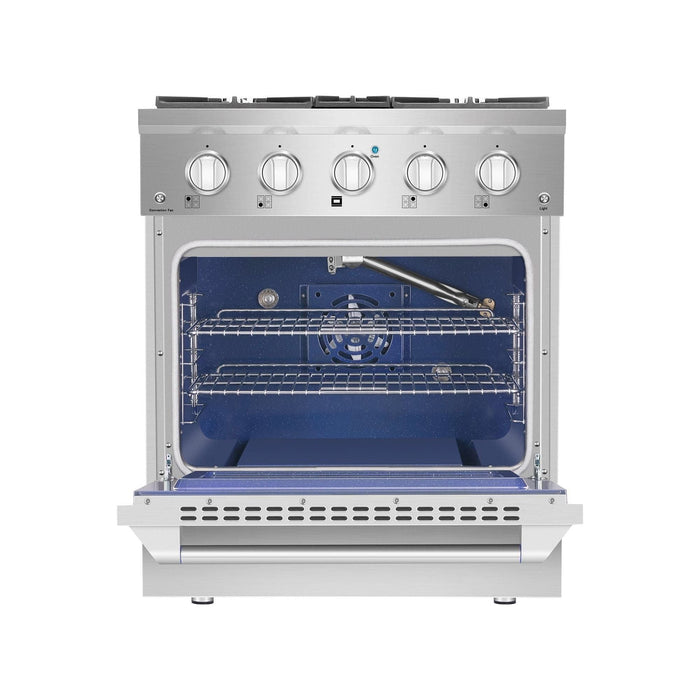 Empava 30 in. Pro-Style Slide-In Single Oven Gas Range 30GR07