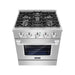 Empava 30 in. Pro-Style Slide-In Single Oven Gas Range 30GR07