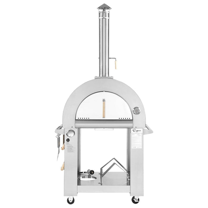 Empava Outdoor Wood Fired and Gas Pizza Oven PG03