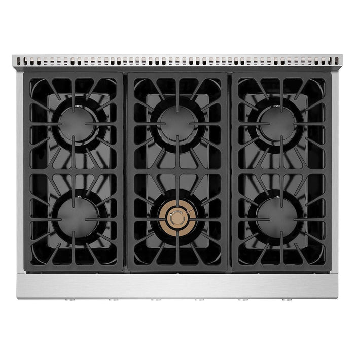 Empava Pro-style 36 In. Slide-in Gas Cooktops 36GC31