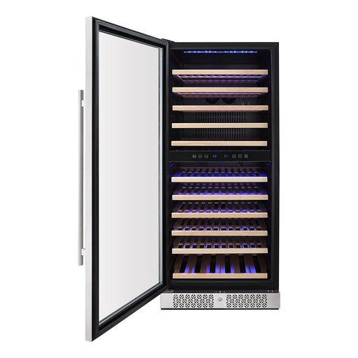 Empava Wine Refrigerator 55" Tall Dual Zone Wine Fridge WC06D