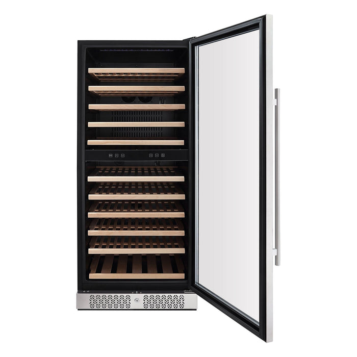 Empava Wine Coolers Empava Wine Refrigerator 55" Tall Dual Zone Wine Fridge WC06D