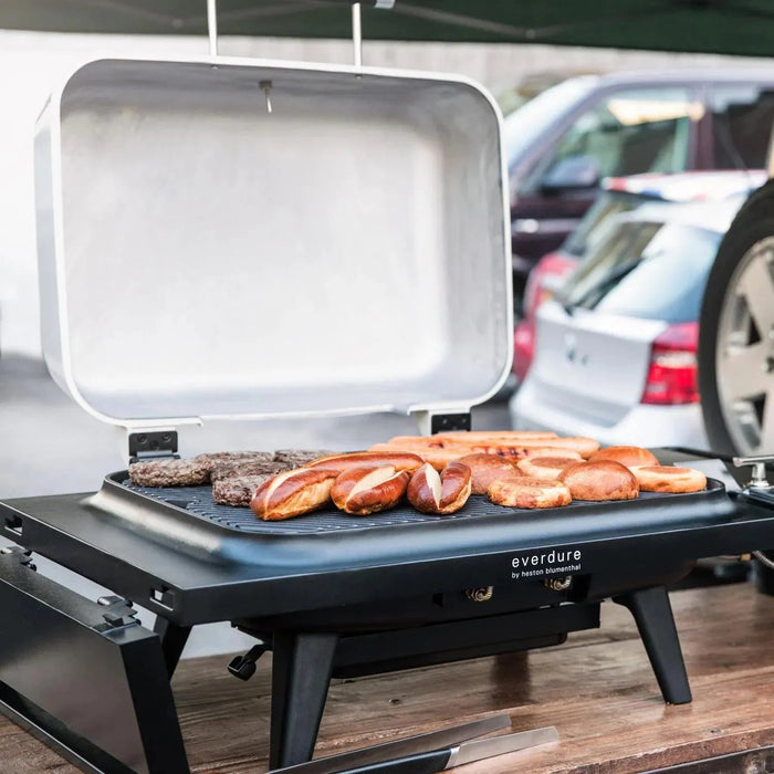 Everdure Force 48-Inch 2-Burner Propane Gas Grill With Stand HBG2GUS