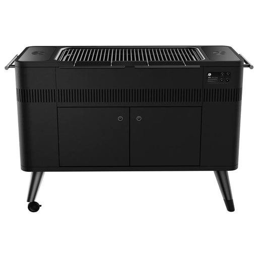 Everdure HUB II 54-Inch Charcoal Grill with Rotisserie & Electronic Ignition HBCE3BUS