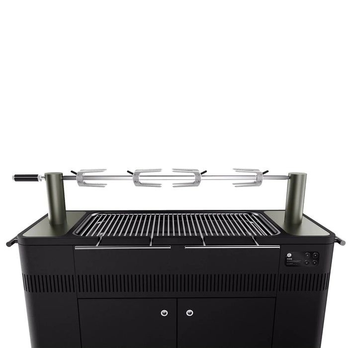 Everdure Everdure HUB II 54-Inch Charcoal Grill With Rotisserie & Electronic Ignition - HBCE3BUS