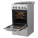 Forno 20-Inch Lamazze Gas Range with 4 Burners and 21,200 BTUs in Stainless Steel (FFSGS6265-20)