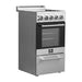 Forno 20-Inch Pallerano Electric Range with 4 Burners in Stainless Steel FFSEL6052-20