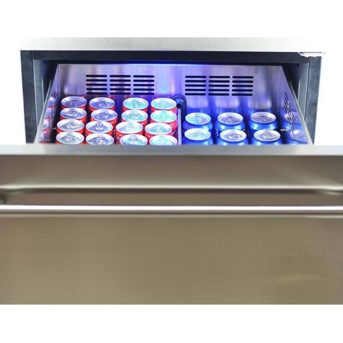 Forno Wine Coolers Forno 24'' Built-In Compressor Wine Cooler - Dual Zone - 108 Bottles (FWCDR6628-24S)