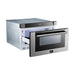 Forno Microwaves Forno 24-Inch 1.2 cu. ft. Microwave Drawer in Stainless Steel (FMWDR3000-24)
