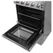 Forno Ranges Forno 24" Pro-Style Electric Range with 4 Burners in Stainless Steel FFSEL6069-24