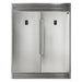 Forno Kitchen Appliance Packages Forno 3-Piece Pro Appliance Package - 30-Inch Dual Fuel Range, 56-Inch Pro-Style Refrigerator & Wall Mount Hood in Stainless Steel