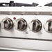 Forno Kitchen Appliance Packages Forno 3-Piece Pro Appliance Package - 30-Inch Dual Fuel Range, Refrigerator, Wall Mount Hood in Stainless Steel