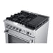 Forno Kitchen Appliance Packages Forno 30" Gas Range, 30" Range Hood and 60" Refrigerator Appliance Package
