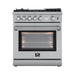 Forno 30" Gas Range, Dishwasher and 60" Refrigerator Appliance Package