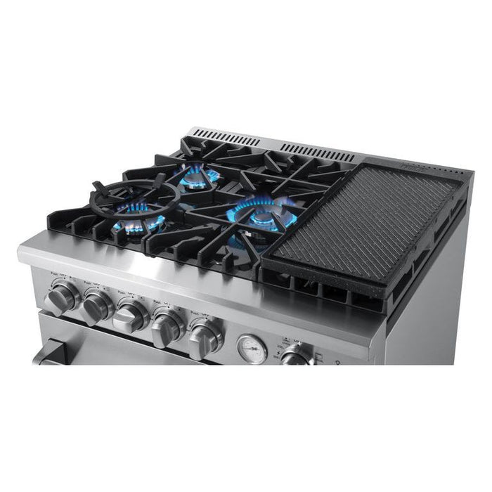 Forno Kitchen Appliance Packages Forno 30" Gas Range, Dishwasher and 60" Refrigerator Appliance Package
