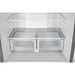 Forno 30-Inch French Door Built-In Refrigerator with 17.5 Cu Ft and Ice Maker in Stainless Steel with 4” Decorative Grill (FFFFD1974-35SG)