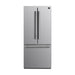 Forno Refrigerators Forno 30-Inch French Door Refrigerator with 17.5 Cu. Ft. with Ice Maker in Stainless Steel (FFFFD1974-31SB)