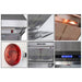 Forno Kitchen Appliance Packages Forno 30 Inch Gas Range, Wall Mount Range Hood and Microwave Drawer Appliance Package