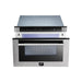 Forno 36" Dual Fuel Range + Wall Mount Range Hood + Microwave Drawer Appliance Package