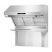 Forno Kitchen Appliance Packages Forno 36" Dual Fuel Range + Wall Mount Range Hood + Microwave Drawer Appliance Package