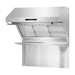 Forno 36" Gas Range + Wall Mount Range Hood + Refrigerator + Microwave Drawer + Built-In Dishwasher Appliance Package