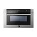 Forno 36" Gas Range + Wall Mount Range Hood + Refrigerator + Microwave Drawer + Built-In Dishwasher Appliance Package