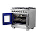 Forno 36-Inch Capriasca Gas Range with 6 Burners, 120,000 BTUs, & French Door Gas Oven in Stainless Steel (FFSGS6460-36)