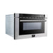 Forno Kitchen Appliance Packages Forno 36 Inch Dual Fuel Range, 60 Inch Refrigerator, Microwave Drawer and Dishwasher Appliance Package