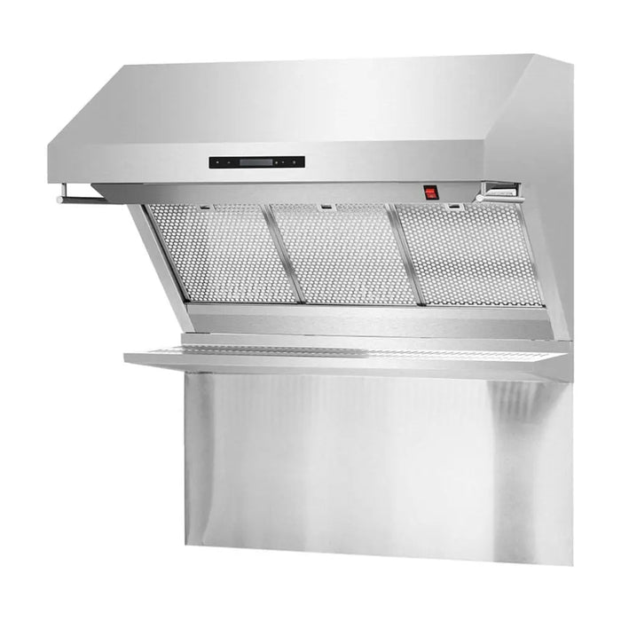 Forno 36 Inch Dual Fuel Range and Wall Mount Range Hood Appliance Package