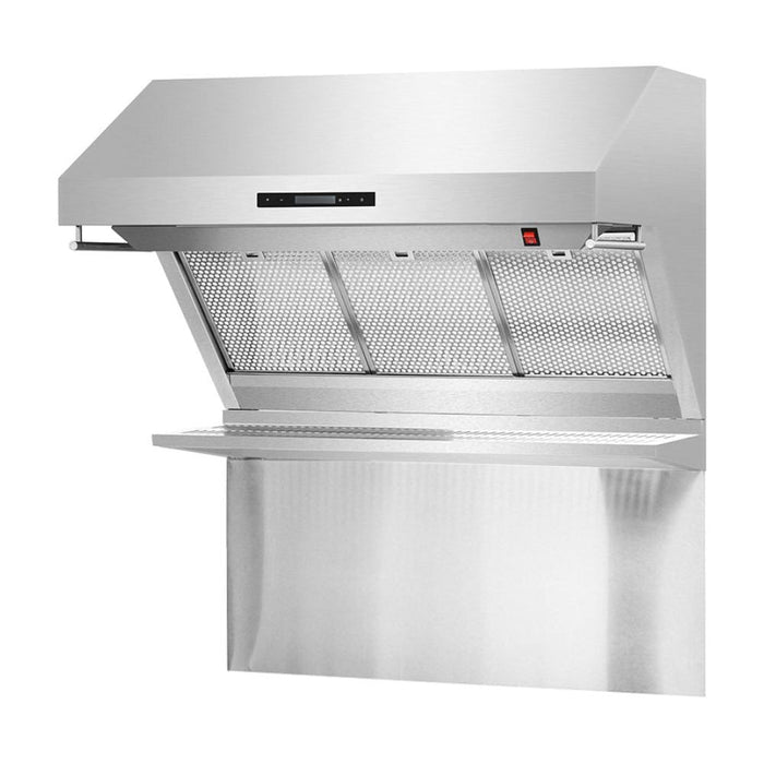 Forno Kitchen Appliance Packages Forno 36 Inch Dual Fuel Range, Wall Mount Range Hood and Microwave Drawer Appliance Package