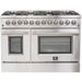 Forno Kitchen Appliance Packages Forno 48" Dual Fuel Range + Dishwasher + 60" Refrigerator Appliance Package