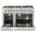 Forno 48" Gas Range, Range Hood, 36" Refrigerator, Dishwasher, Microwave Drawer and Wine Cooler Appliance Package