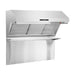Forno Kitchen Appliance Packages Forno 48" Gas Range + Wall Mount Range Hood + Refrigerator + Microwave Drawer + Dishwasher Appliance Package