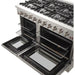 Forno 48 in. Dual Fuel Range + Wall Mount Range Hood + Dishwasher Appliance Package