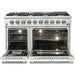 Forno 48 in. Gas Range + Wall Mount Range Hood + Microwave Drawer + Dishwasher Appliance Package