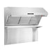 Forno Kitchen Appliance Packages Forno 48 Inch Pro Gas Range, Wall Mount Range Hood and Dishwasher Appliance Package